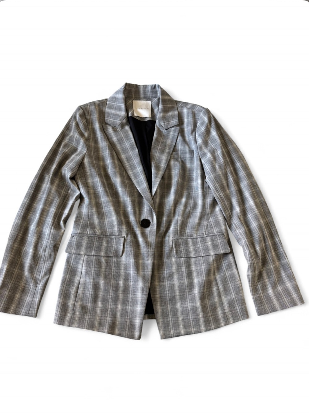 Elie Tahari Plaid Blazer